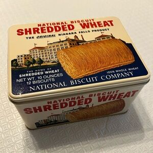 National Biscuit Shredded Wheat Tin